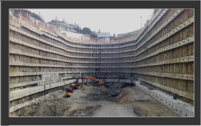 diaphragm wall monitoring